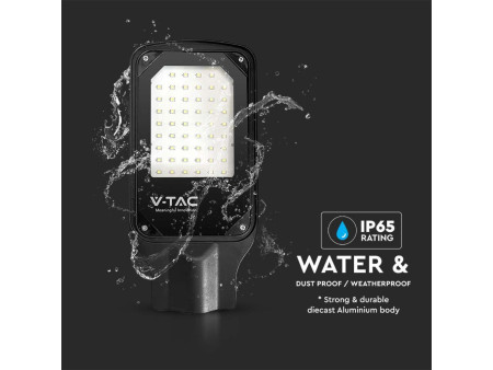 SKU 10208 VT-15057ST V-TAC Armatura Stradale LED SMD 50W Colore Nero 4000K IP65