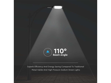 SKU 10209 VT-15057ST V-TAC Armatura Stradale LED SMD 50W Colore Nero 6500K IP65