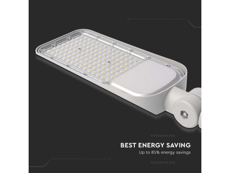 SKU 20424 VT-59ST V-TAC PRO Armatura Stradale LED Chip Samsung 50W 100LM/W Colore Grigio 4000K IP65
