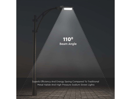 SKU 21528 VT-50ST V-TAC PRO Armatura Stradale LED Chip Samsung 50W Colore Grigio 6500K IP65