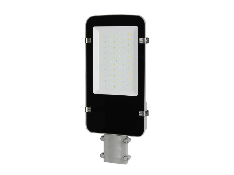 SKU 21527 VT-50ST V-TAC PRO Armatura Stradale LED Chip Samsung 50W Colore Grigio 4000K IP65