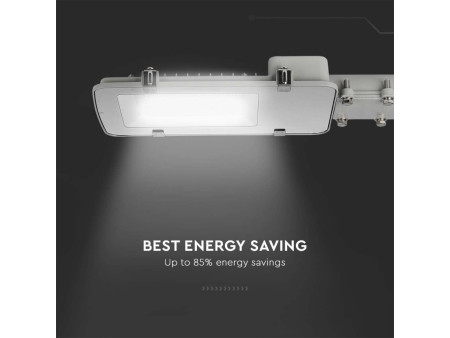 SKU 215281 VT-50ST V-TAC PRO Armatura Stradale LED Chip Samsung 50W Colore Grigio 6500K IP65