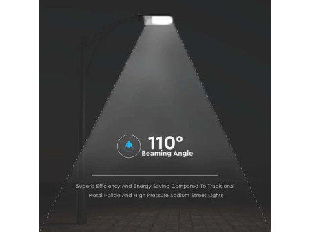 SKU 21539 VT-51ST V-TAC PRO Armatura Stradale LED Chip Samsung 50W Colore Grigio scuro 4000K IP65
