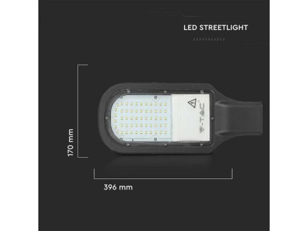 SKU 21540 VT-51ST V-TAC PRO Armatura Stradale LED Chip Samsung 50W Colore Grigio scuro 6400K IP65