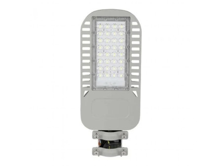 SKU 21958 VT-54ST-N V-TAC PRO Armatura Stradale LED Chip Samsung Slim 50W 135LM/W Colore Grigio 4000K IP65