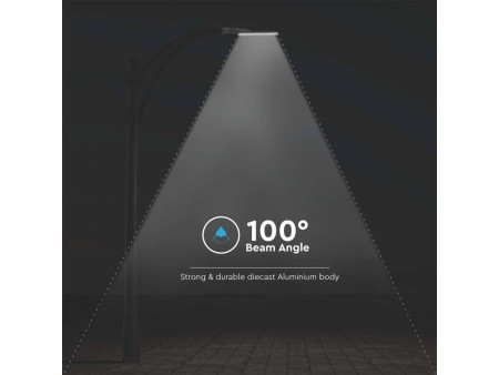 SKU 20427 VT-139ST V-TAC PRO Armatura Stradale LED Chip Samsung 100W 120LM/W Colore Grigio 6500K IP65