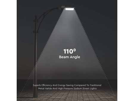 SKU 215301 VT-100ST-N V-TAC PRO Armatura Stradale LED Chip Samsung 100W Colore Grigio 6500K IP65