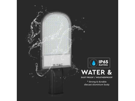 SKU 21536 VT-101ST V-TAC PRO Armatura Stradale LED Chip Samsung 100W Colore Nero 6400K IP65