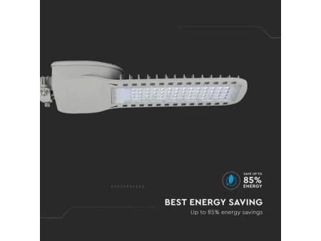 SKU 21960 VT-104ST V-TAC PRO Armatura Stradale LED Chip Samsung Slim 100W 135LM/W Colore Grigio 4000K IP65