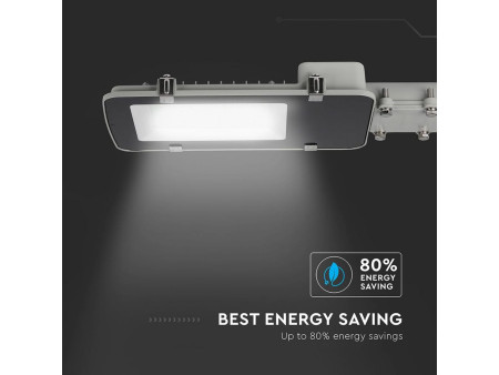 SKU 529 VT-100ST V-TAC PRO Armatura Stradale LED Chip Samsung 100W 120LM/W Colore Grigio 4000K IP65