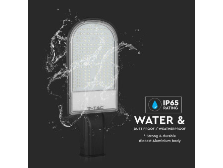 SKU 536 VT-101ST V-TAC PRO Armatura Stradale LED Chip Samsung 100W Colore Nero 6400K IP65
