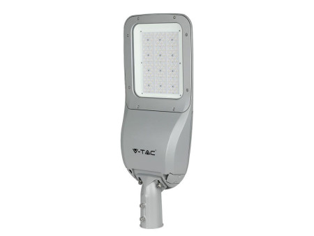 SKU 542 VT-120ST V-TAC PRO Armatura Stradale LED Chip Samsung 120W 130LM/W Classe II Colore Grigio 4000K IP65