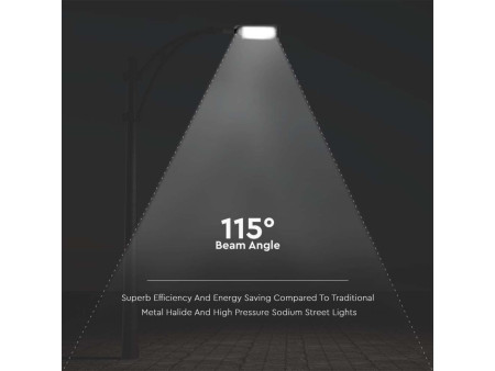 SKU 7890 VT-150100ST V-TAC Armatura Stradale LED 100W Colore Grigio 4000K IP65