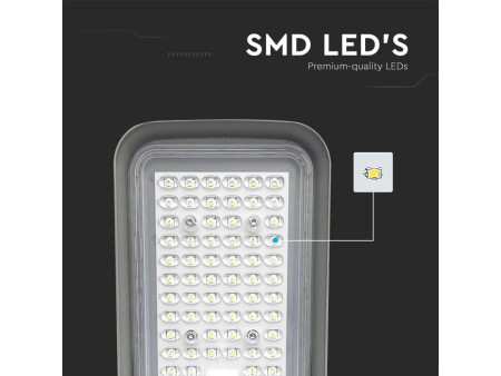 SKU 7891 VT-150100ST V-TAC Armatura Stradale LED 100W Colore Grigio 6500K IP65