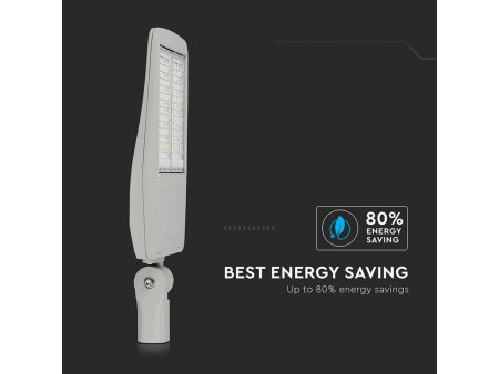 SKU 884 VT-102ST V-TAC PRO Armatura Stradale LED Chip Samsung Classe II 100W 140LM/W Colore Grigio 5700K Dimmerabile
