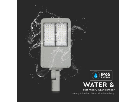 SKU 954 VT-103ST V-TAC PRO Armatura Stradale LED Chip Samsung 100W 140LM/W Ruotabile Classe I Driver Inventronics 5700K IP65