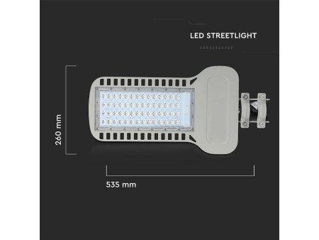 SKU 963 VT-154ST V-TAC PRO Armatura Stradale LED Chip Samsung Slim 150W 120LM/W Colore Grigio 6400K IP65