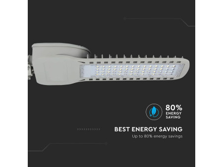 SKU 962 VT-154ST V-TAC PRO Armatura Stradale LED Chip Samsung Slim 150W 120LM/W Colore Grigio 4000K IP65