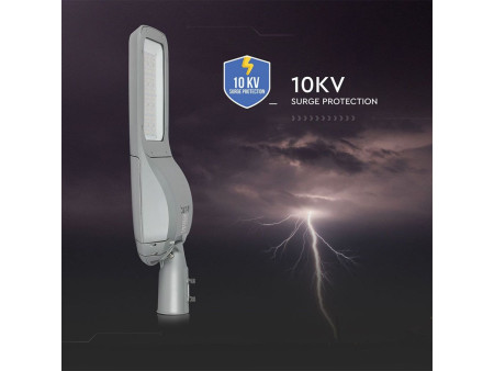 SKU 544 VT-200ST V-TAC PRO Armatura Stradale LED Chip Samsung 200W 130LM/W Classe II Colore Grigio 4000K IP65