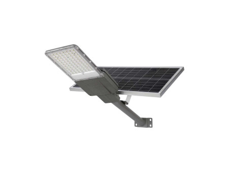 SKU 10226 VT-15200ST V-TAC Armatura Stradale Solare 60W con Telecomando Installazione 2in1 Grigia 4000K IP65