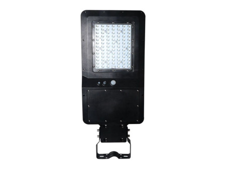 SKU 5504 VT-ST42 V-TAC Armatura Stradale LED SMD 40W 120LM/W Pannello Solare, Sensore PIR e Telecomando, Colore Nero 6000K IP65