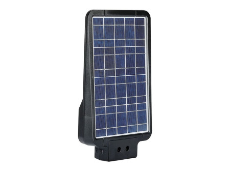 SKU 8548 ST-15 V-TAC Armatura Stradale LED SMD 15W Pannello Solare e Batteria, Sensore Movimento Colore Nero 6000K IP65