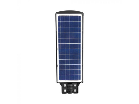 SKU 95534 VT-ST180W V-TAC Armatura Stradale LED 12W Pannello Solare e Telecomando, Sensore Radar e Batteria LiFePO4 6000K IP65