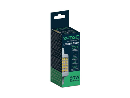 SKU 212715 VT-2237-N V-TAC Lampadina LED 7W R7S 6500K 28x78mm