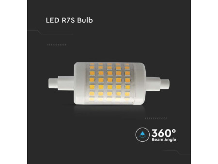 SKU 2715 VT-2237 V-TAC Lampadina LED 7W R7S 6400K 28x78mm
