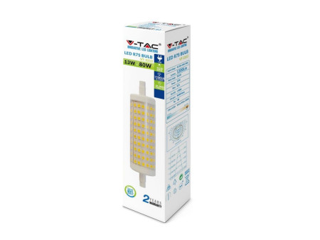 SKU 2717 VT-2213 V-TAC Lampadina LED 13W R7S 4000K 28x118mm