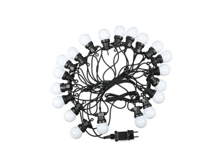 SKU 217440 VT-71020 V-TAC Catenaria LED 10m con 20 Lampadine 10W con Schuko Bianca 6000K IP44