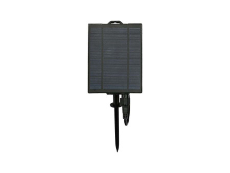 SKU 23034 VT-715S V-TAC Catenaria LED Solare 15.6m per 15 Lampadine ST64 a Filamento Nera 3000K IP44