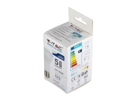 SKU 142 VT-263 V-TAC PRO Lampadina LED Chip Samsung E27 8W R63 4000K