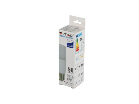 SKU 144 VT-237 V-TAC PRO Lampadina LED Chip Samsung E27 8W T37 3000K
