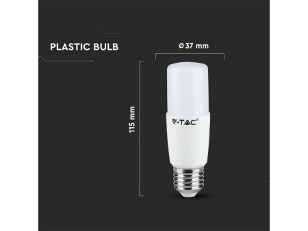 SKU 145 VT-237 V-TAC PRO Lampadina LED Chip Samsung E27 8W T37 4000K