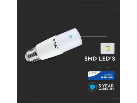 SKU 145 VT-237 V-TAC PRO Lampadina LED Chip Samsung E27 8W T37 4000K
