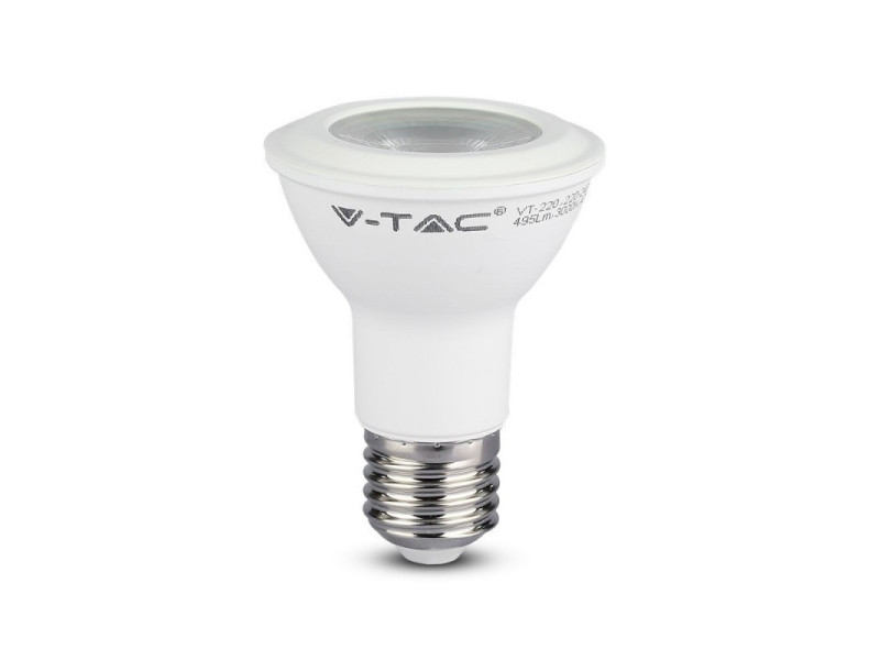 SKU 147 VT-220 V-TAC PRO Lampadina LED Chip Samsung E27 7W PAR20 3000K