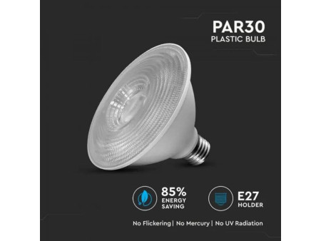 SKU 155 VT-230 V-TAC PRO Lampadina LED Chip Samsung E27 11W PAR30 6400K