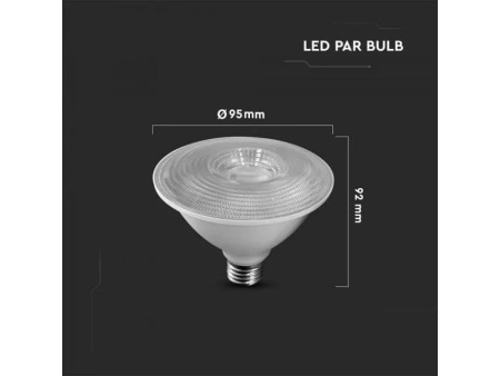 SKU 154 VT-230 V-TAC PRO Lampadina LED Chip Samsung E27 11W PAR30 4000K