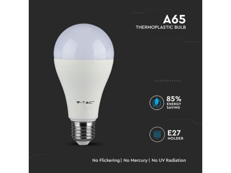 SKU 161 VT-215 V-TAC PRO Lampadina LED Chip Samsung E27 15W A65 6400K