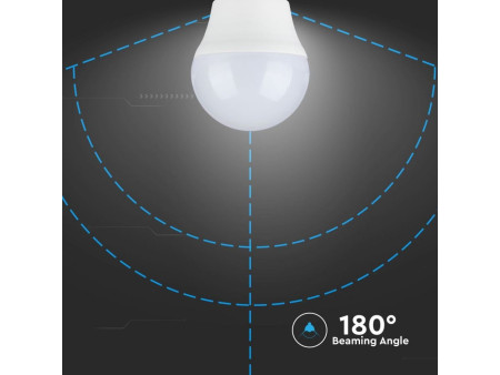 SKU 174 VT-246 V-TAC PRO Lampadina LED Chip Samsung E27 5,5W G45 3000K