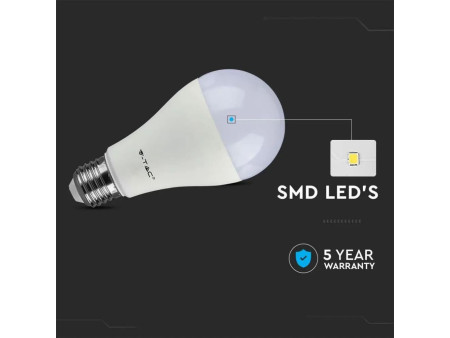 SKU 20189 VT-217D V-TAC PRO Lampadina LED Chip Samsung E27 17W A65 4000K Dimmerabile