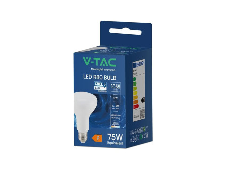 SKU 211356 VT-280 V-TAC PRO Lampadina LED Chip CREE E27 11W R80 3000K