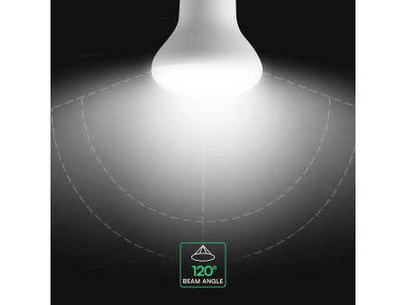 SKU 211436 VT-263 V-TAC PRO Lampadina LED Chip CREE E27 8,5W R63 6500K