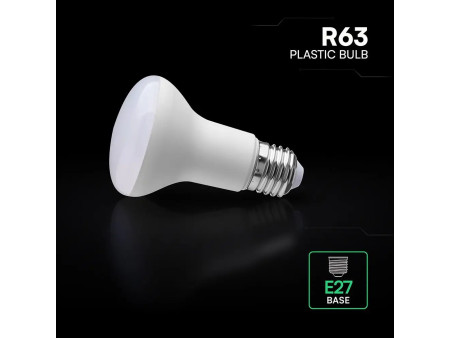 SKU 211416 VT-263 V-TAC PRO Lampadina LED Chip CREE E27 8,5W R63 3000K