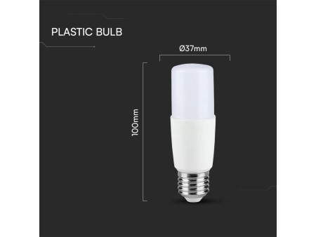 SKU 21145 VT-237-N V-TAC PRO Lampadina LED Chip Samsung E27 7.5W T37 4000K