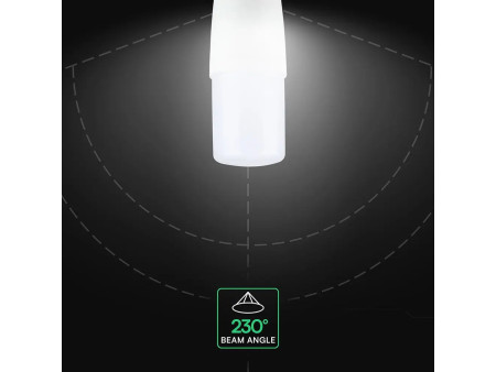 SKU 21146-6 VT-237 V-TAC PRO Lampadina LED Chip CREE E27 7,5W T37 6500K