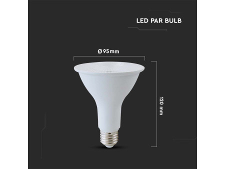 SKU 21155 VT-230-N V-TAC PRO Lampadina LED Chip Samsung E27 11W PAR30 6500K