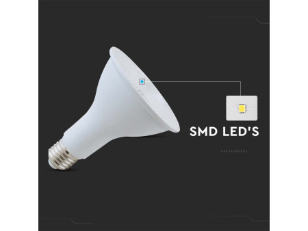 SKU 21154 VT-230-N V-TAC PRO Lampadina LED Chip Samsung E27 11W PAR30 4000K