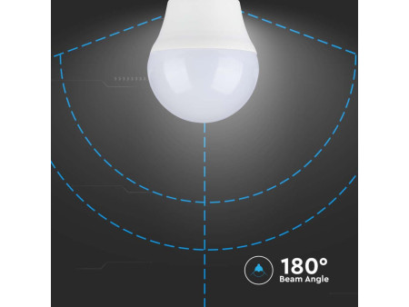 SKU 21175 VT-246 V-TAC PRO Lampadina LED Chip Samsung E27 4,5W G45 4000K
